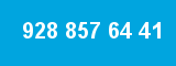 928 857 64 41 928 857 64 41
